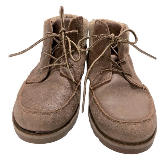 Unisex UGG Boots Kids 6 Brown Orin Wool Cuff Lace Up Ankle
Bootie Casual - Picture 2 of 8